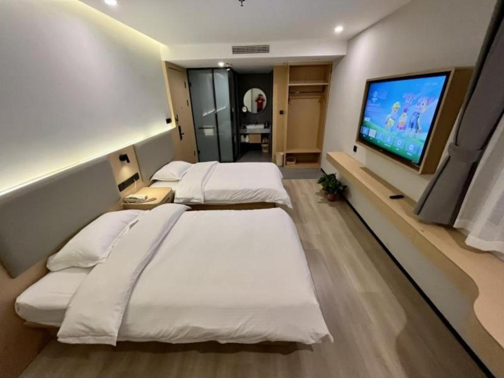 Greentree Inn Jiangsu Xuzhou West District Huohua Shell Hotel Exterior photo