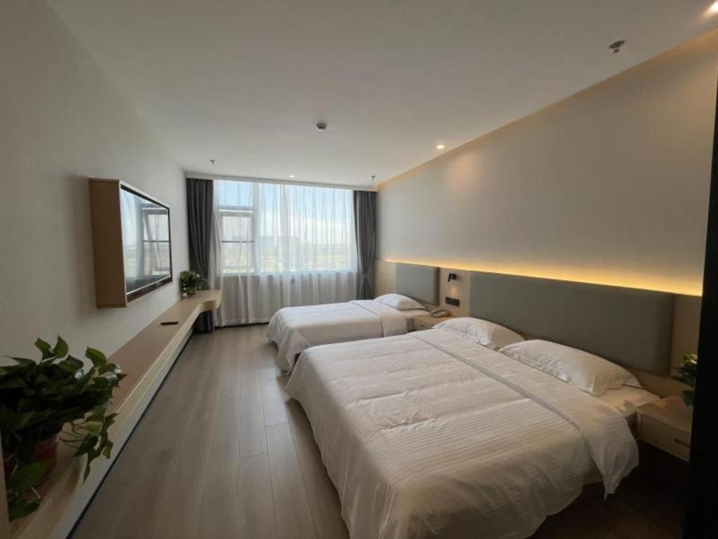 Greentree Inn Jiangsu Xuzhou West District Huohua Shell Hotel Exterior photo